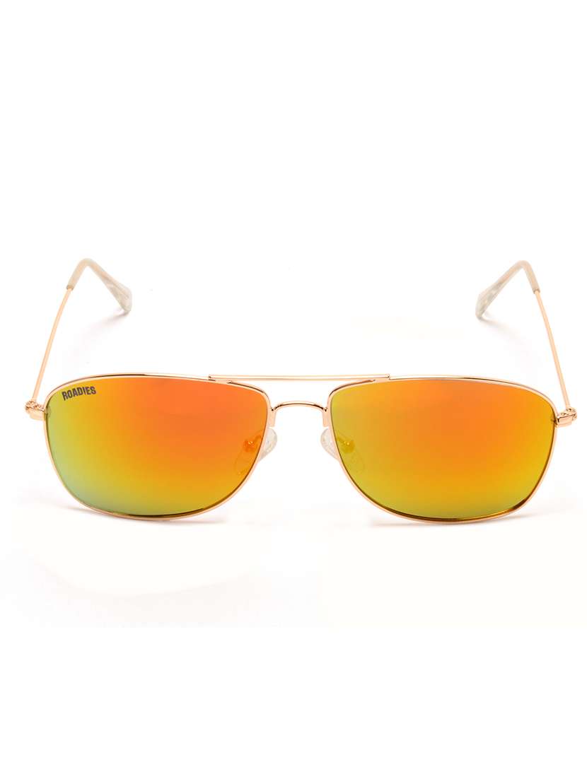 roadies rd-205-c3 rectangular sunglasses uv400 protection