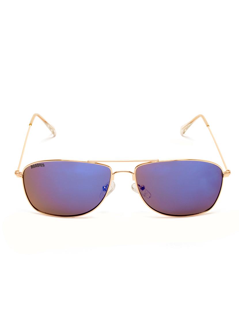 roadies rd-205-c4 rectangular sunglasses uv400 protection - 18164403 -  Zoom Image - 0