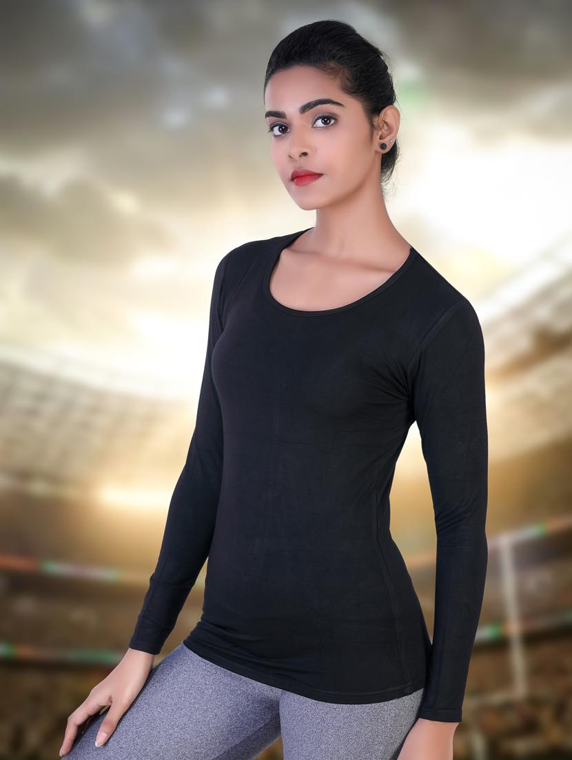 round neck solid tee - 18164606 - Standard Image - 1