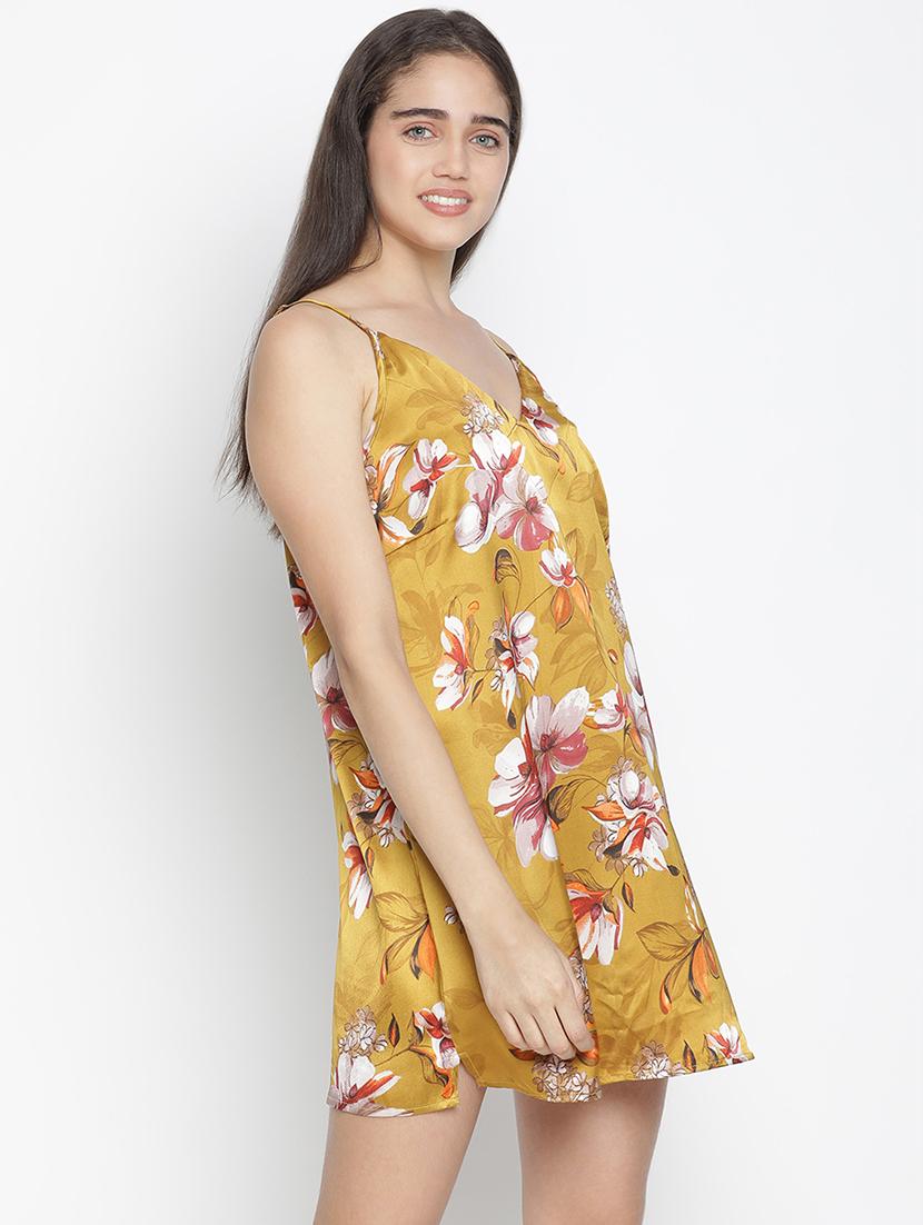 cami neck satin sleepshirt - 18164699 -  Standard Image - 1