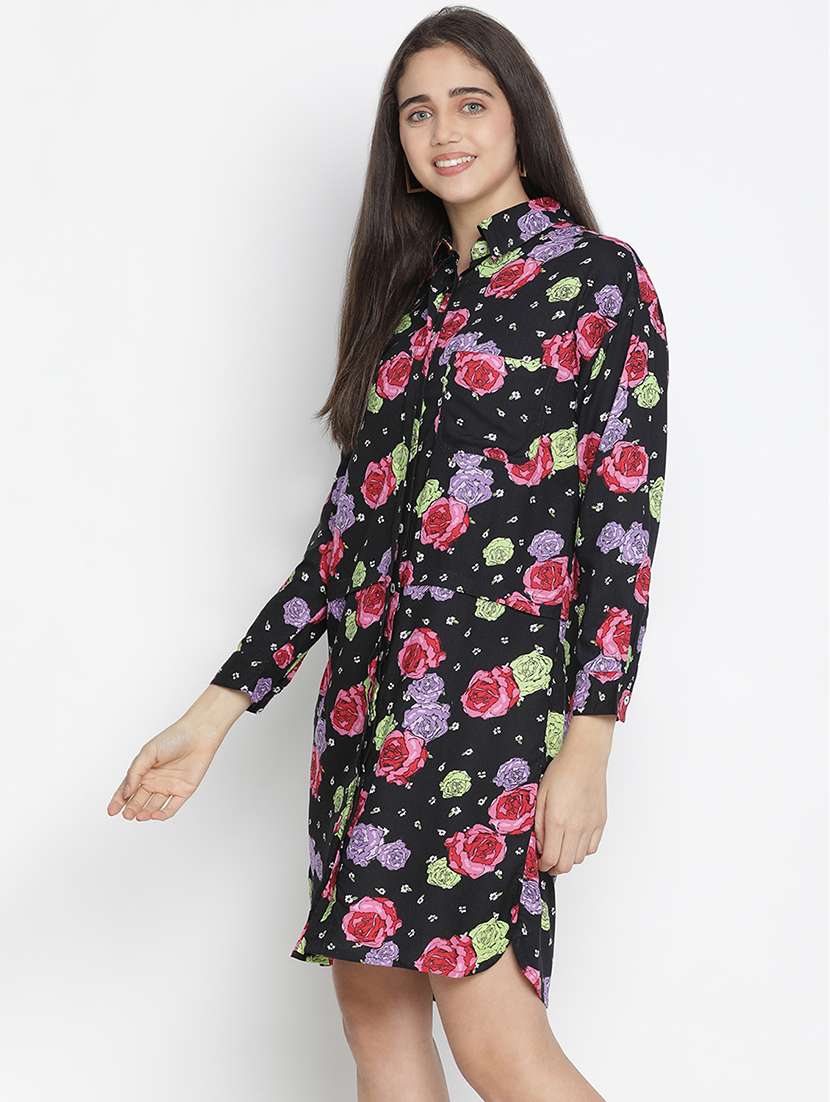 women's sheath floral dress - 18164775 -  Standard Image - 1