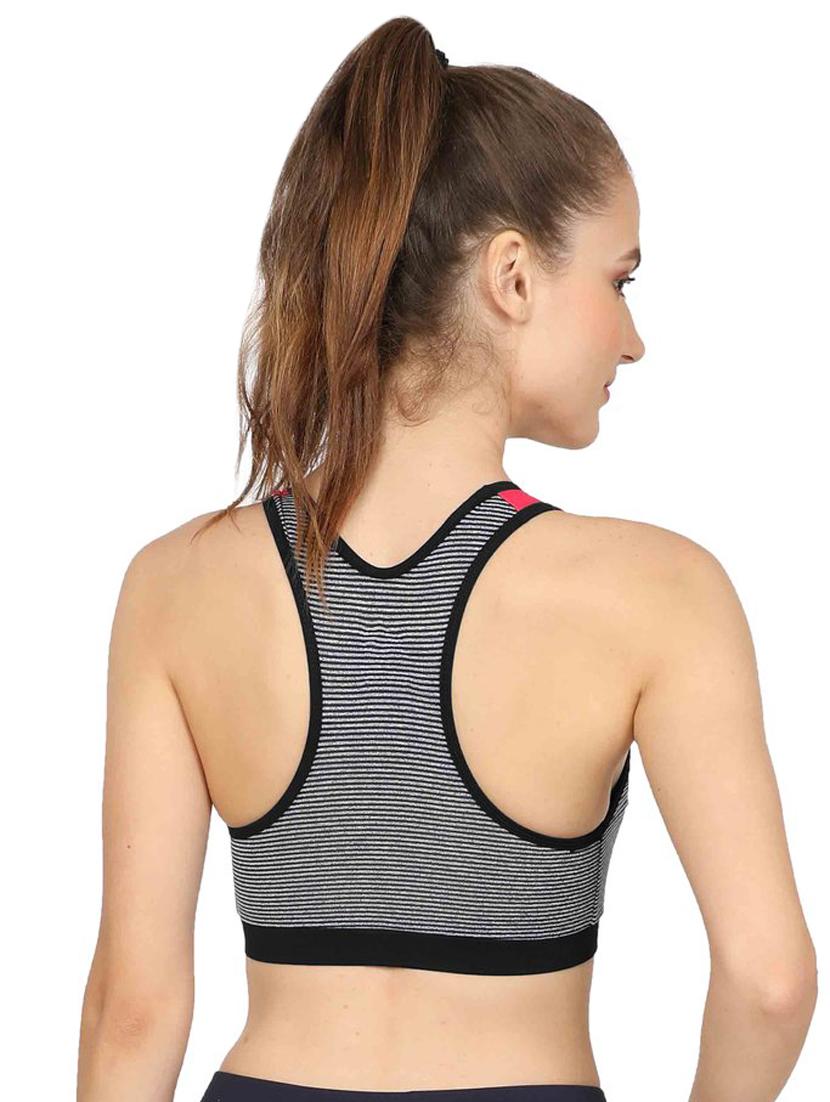 racer back sports bra - 18169087 - Standard Image - 1