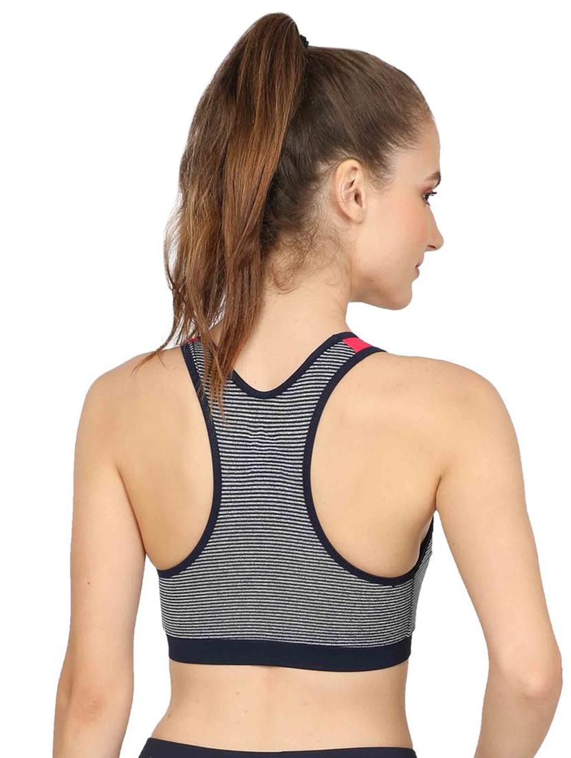 racer back sports bra - 18169089 - Standard Image - 1
