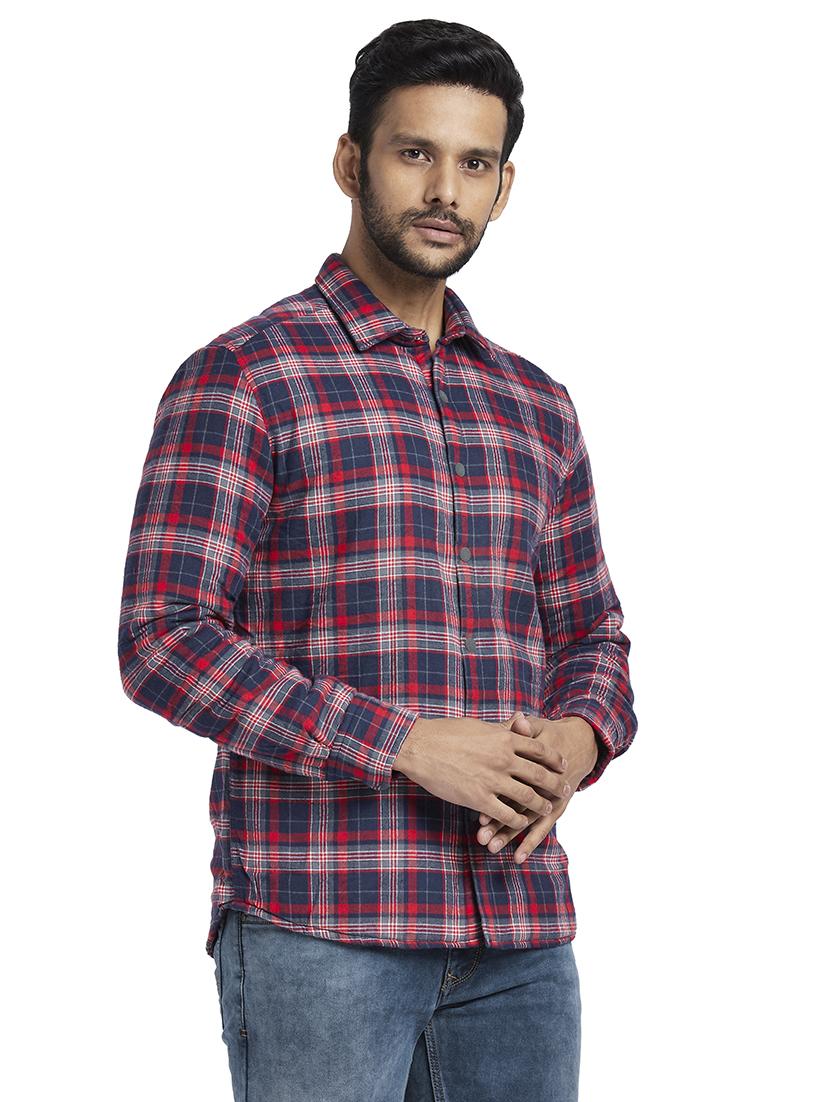 red checked casual shirt - 18169941 -  Standard Image - 1