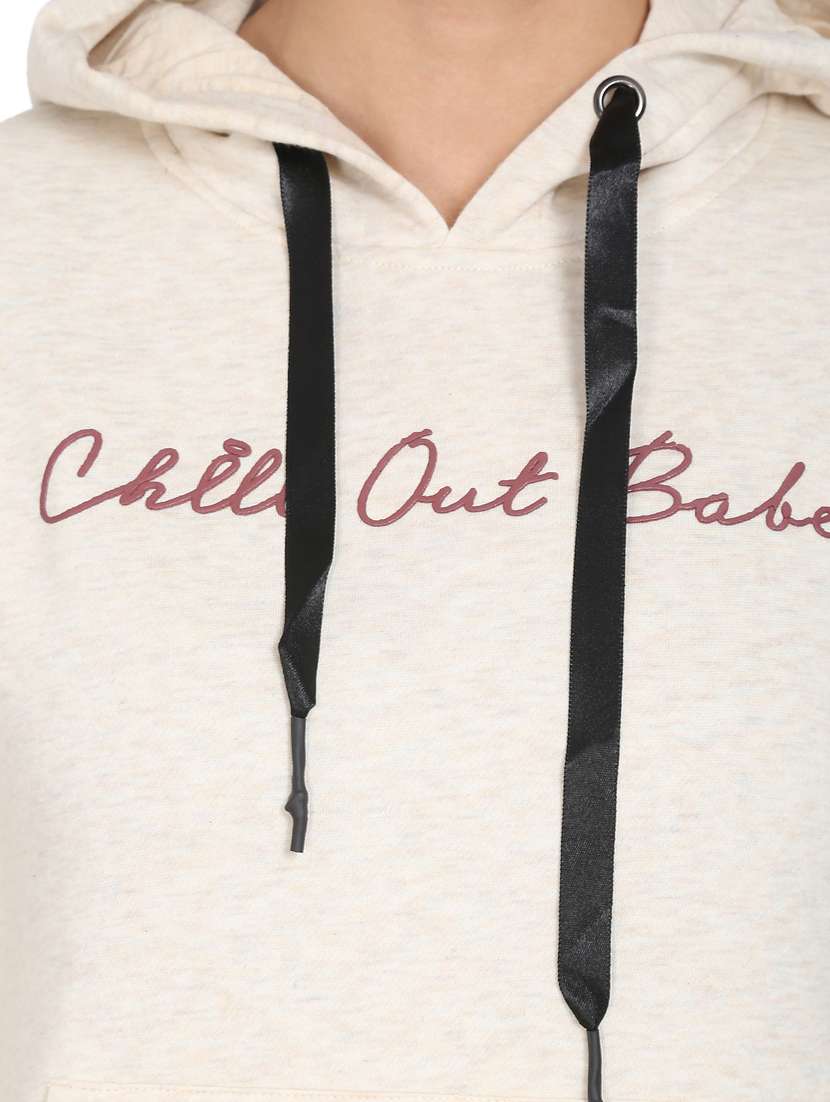 women's chest print sweatshirt - 18170695 -  Standard Image - 4