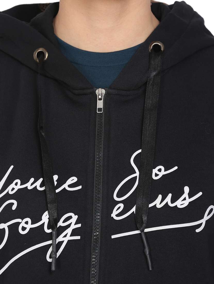 women's chest print sweatshirt - 18170698 -  Standard Image - 4