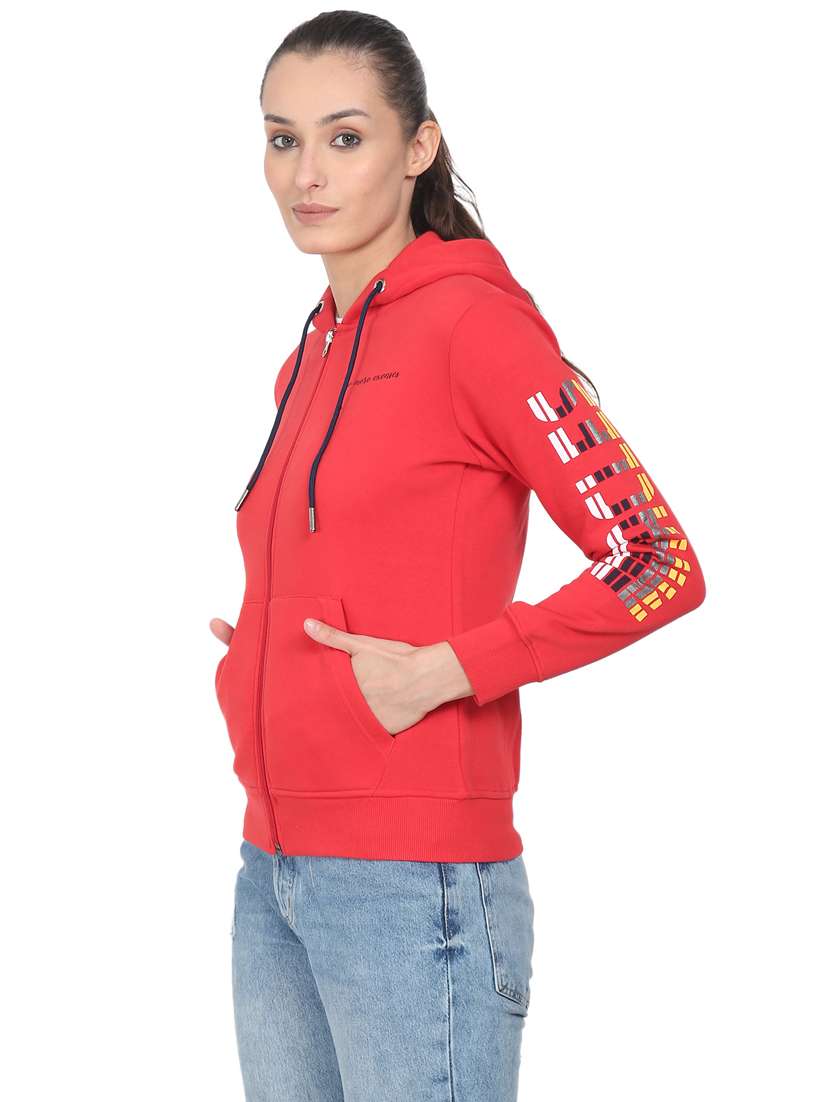 women's placement print sweatshirt - 18170701 -  Standard Image - 1