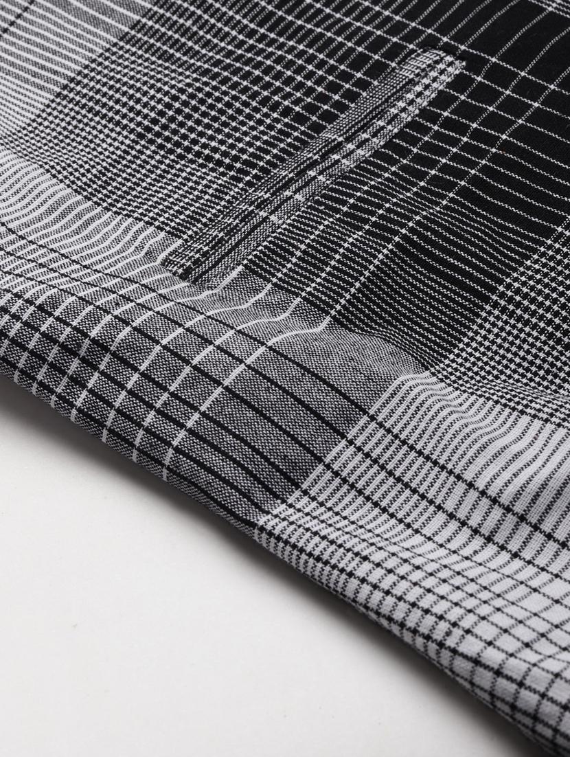grey checked formal blazer - 18171205 - Standard Image - 4