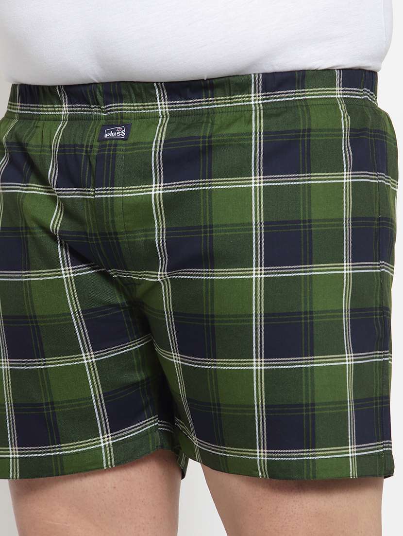 green checkered boxer - 18172087 -  Standard Image - 4