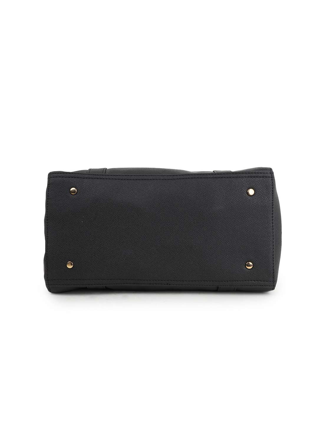 black leatherette (pu) handbag - 18172976 - Standard Image - 4