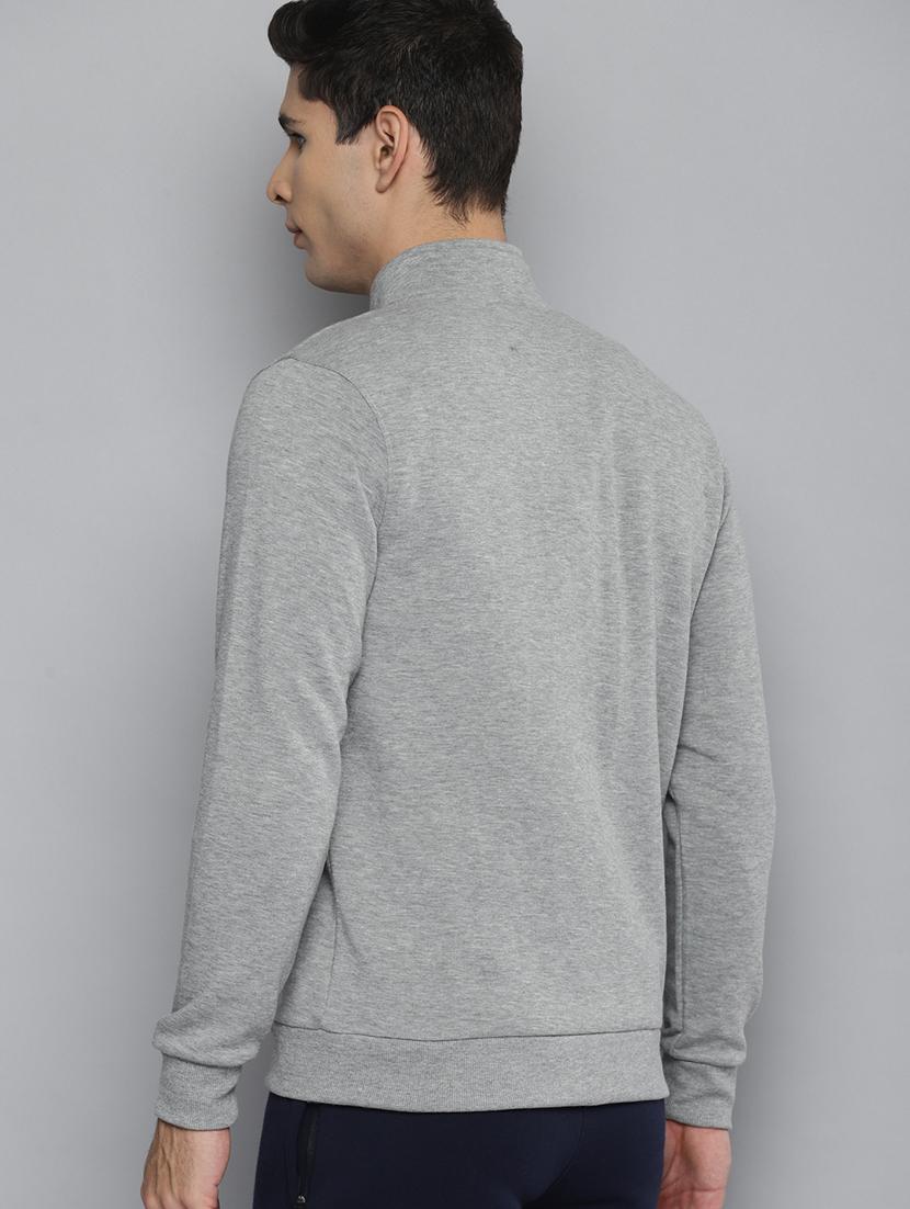 grey polyester blend bomber jacket - 18173030 -  Standard Image - 1