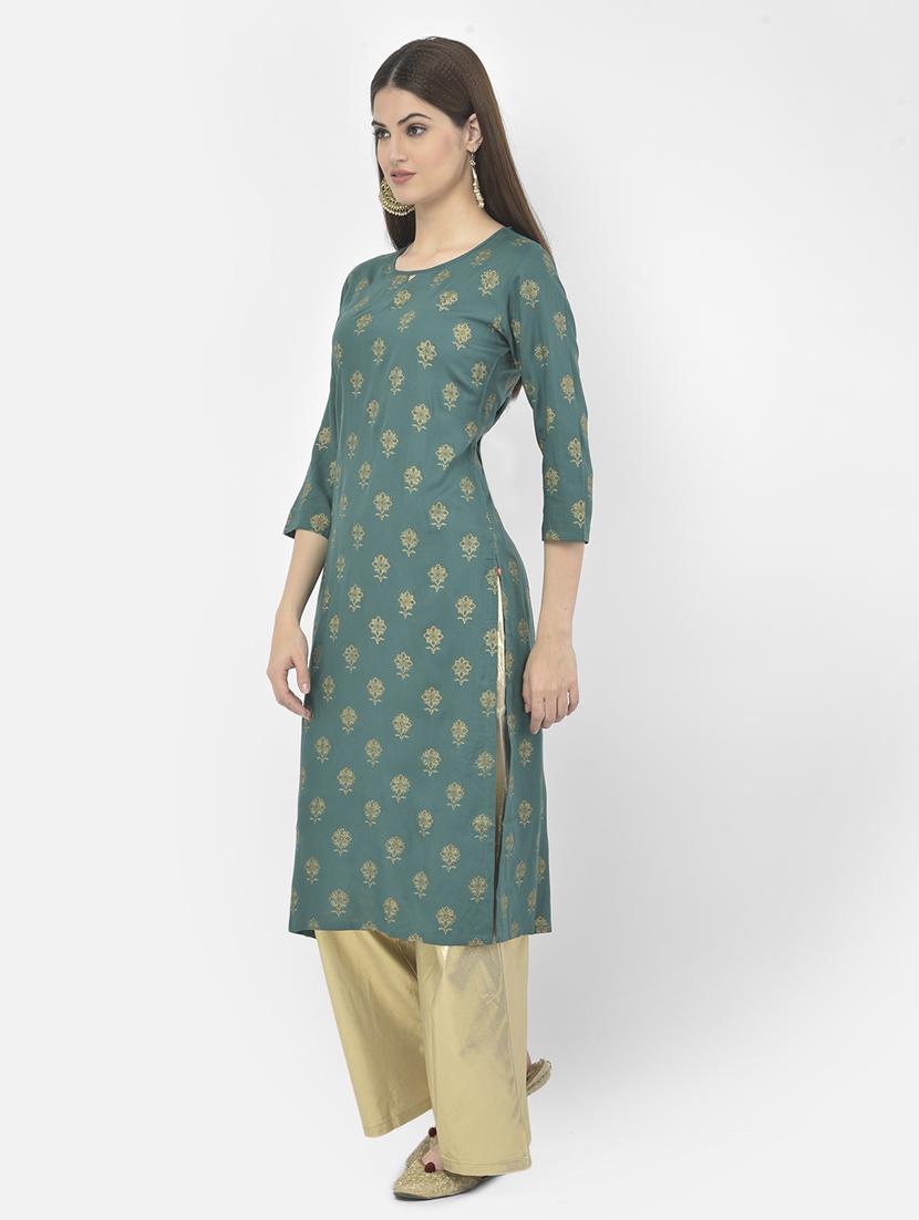 women's straight kurta - 18175546 -  Standard Image - 1
