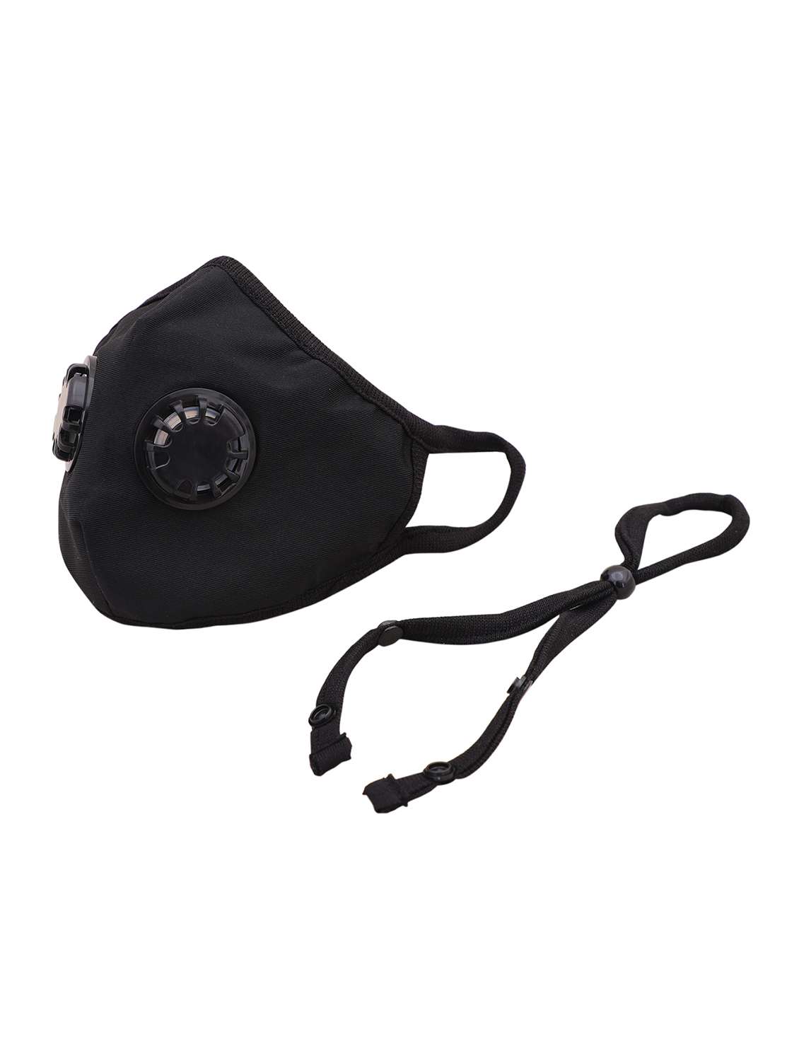 black polypropylene antipollution women mask - 18177137 -  Standard Image - 1