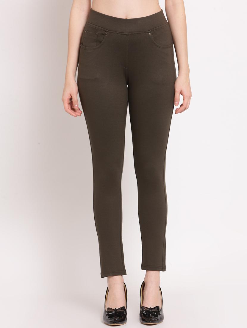 mid rise solid jegging - 18178152 -  Zoom Image - 0