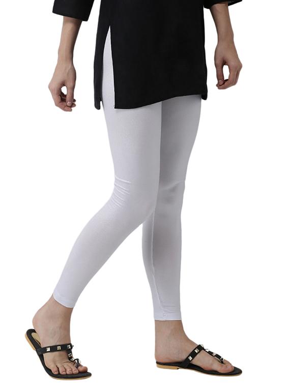 silver solid legging - 18178509 - Standard Image - 1