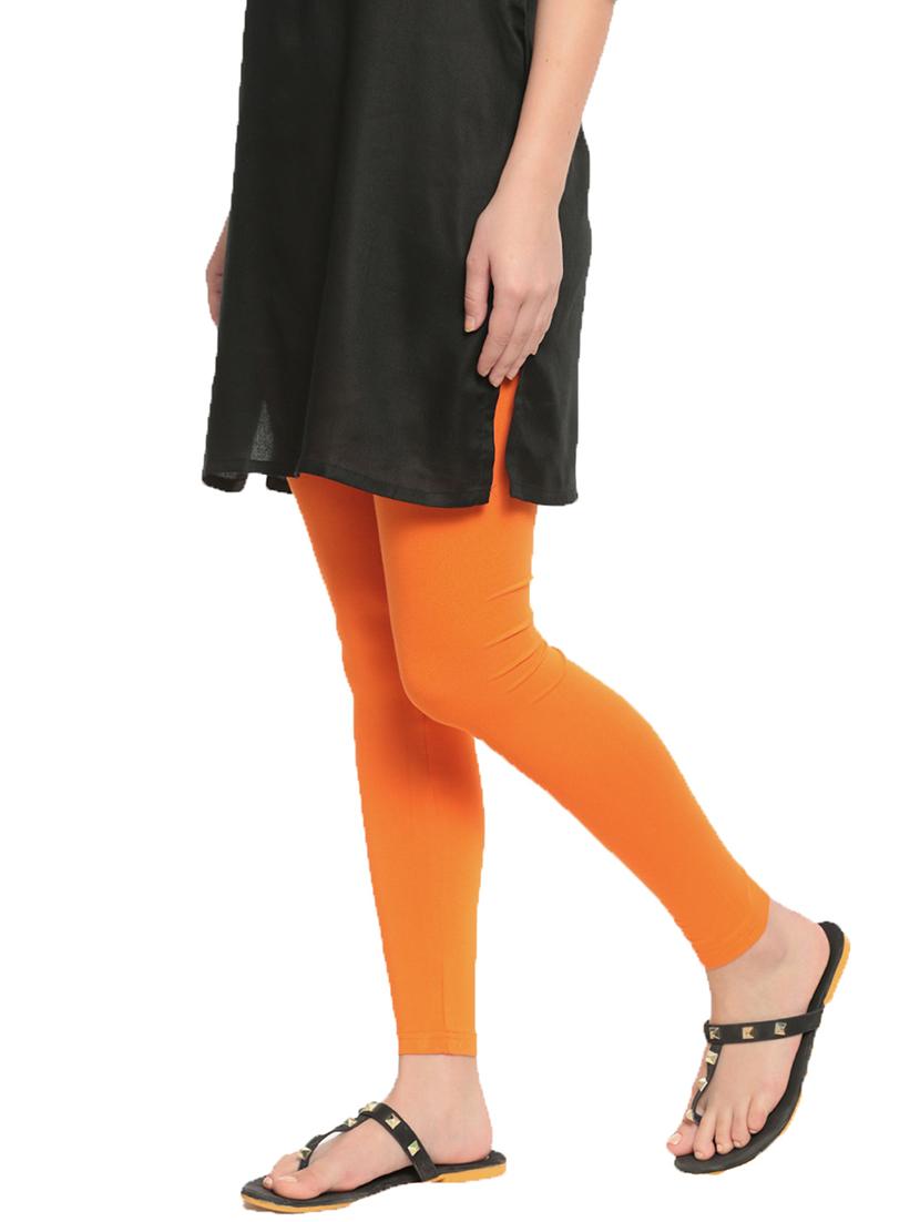 orange solid legging - 18178517 - Standard Image - 1