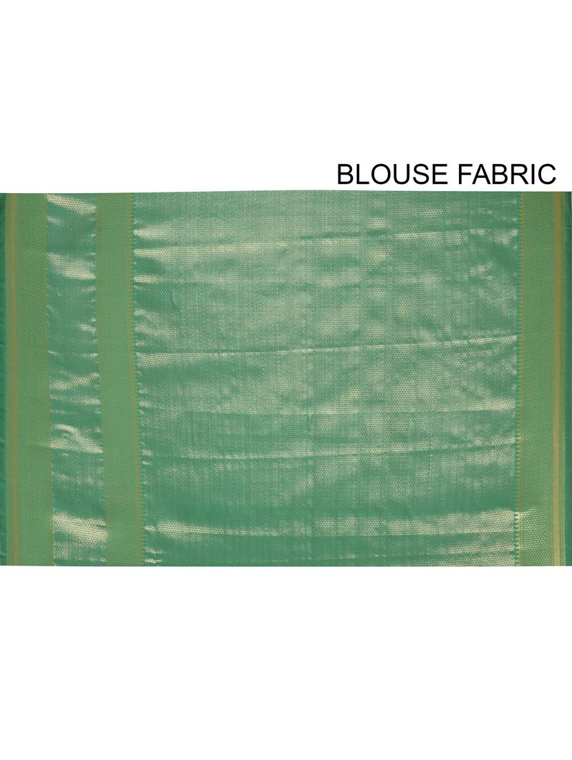 zari work kanjivaram saree with blouse - 18178626 - Standard Image - 4