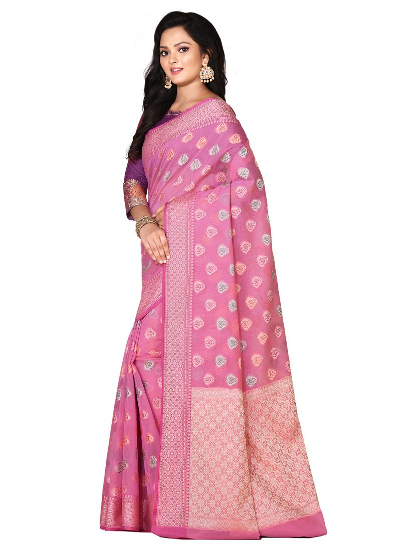 zari work banarasi saree with blouse