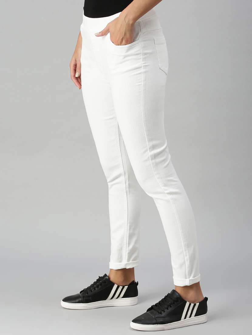 mid rise solid  jegging - 18178734 -  Standard Image - 1