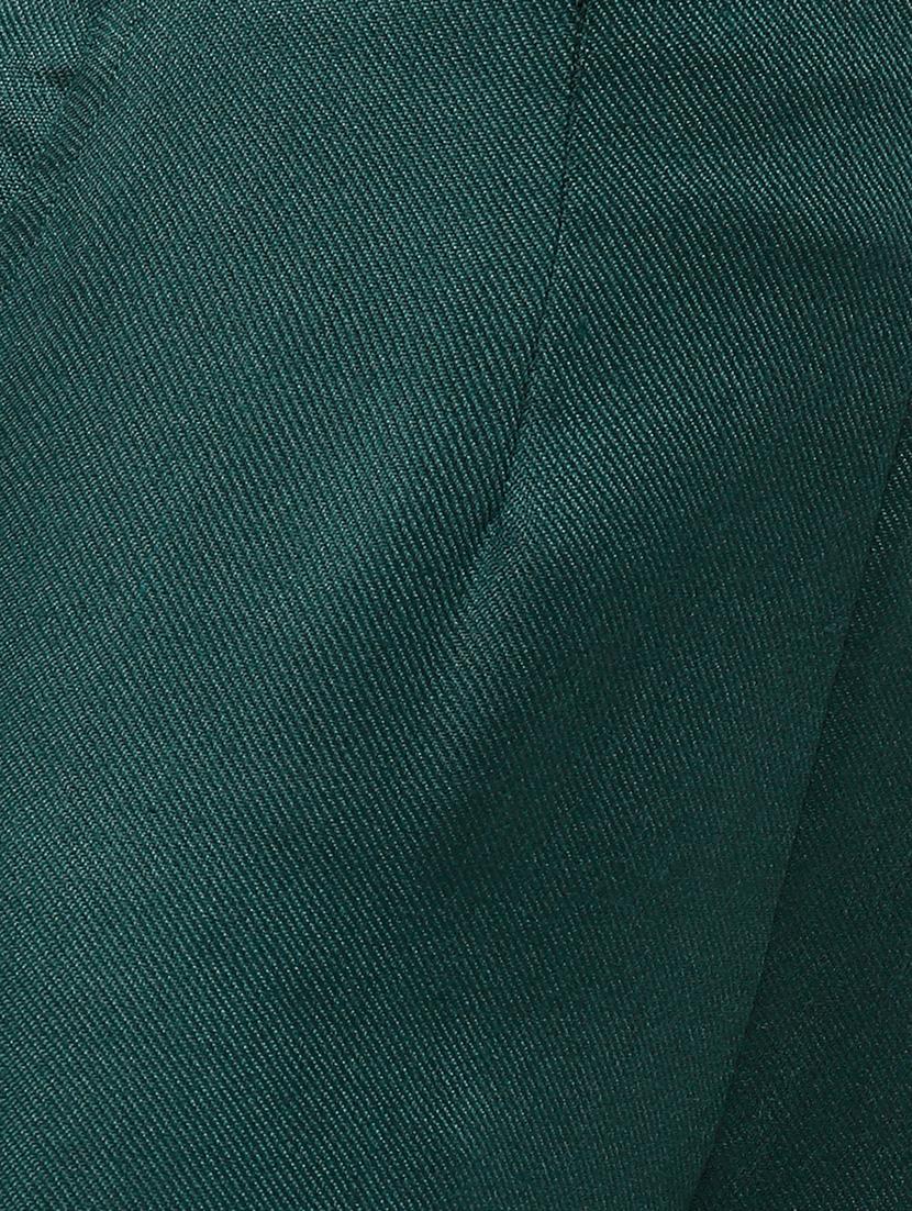 green rayon trousers - 18178810 - Standard Image - 4