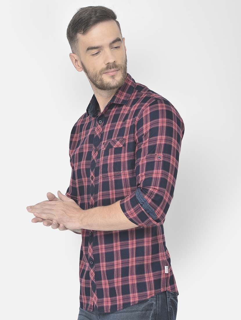 red checked casual shirt - 18178858 -  Standard Image - 1
