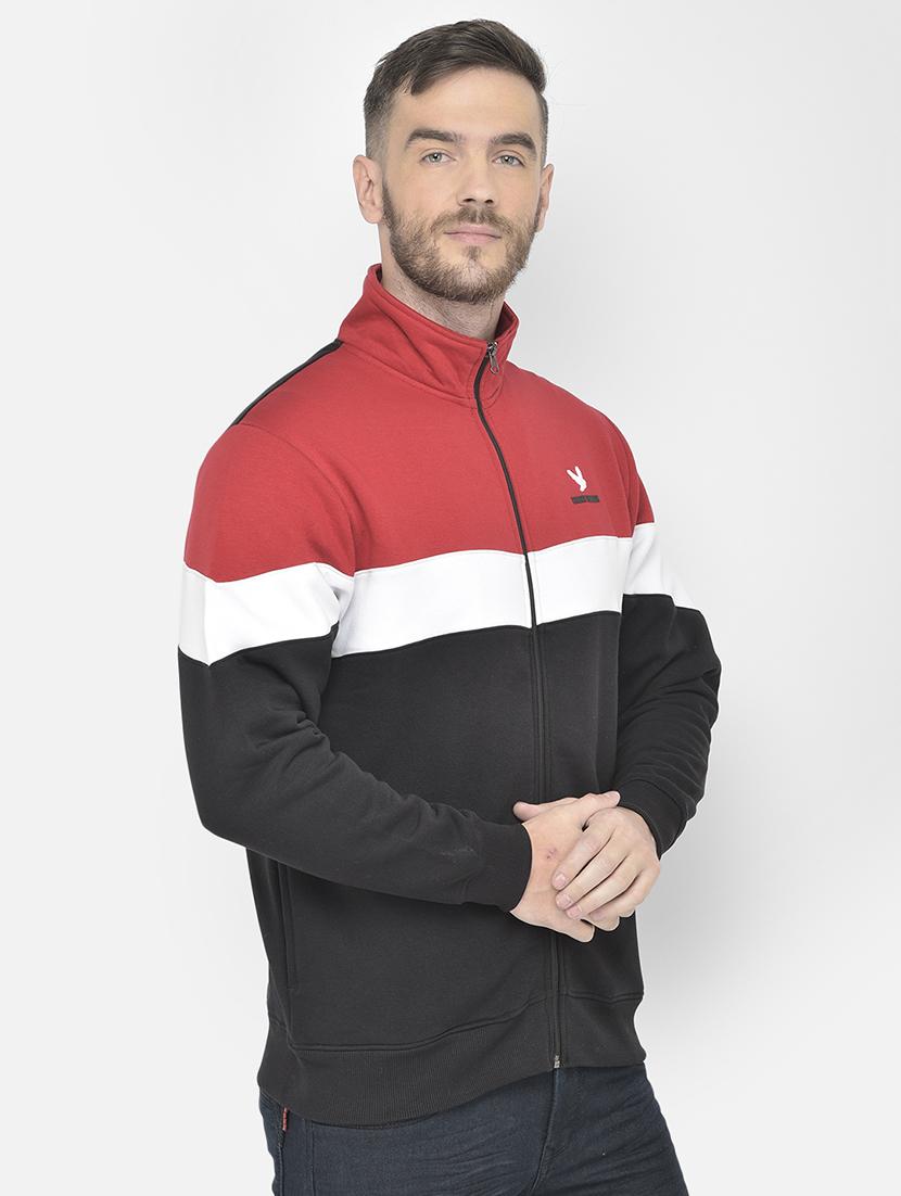color block bomber jacket - 18178907 - Standard Image - 1