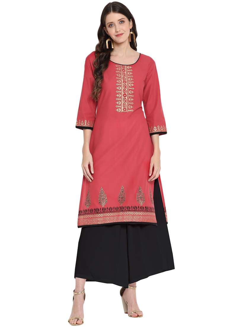 women's straight kurta