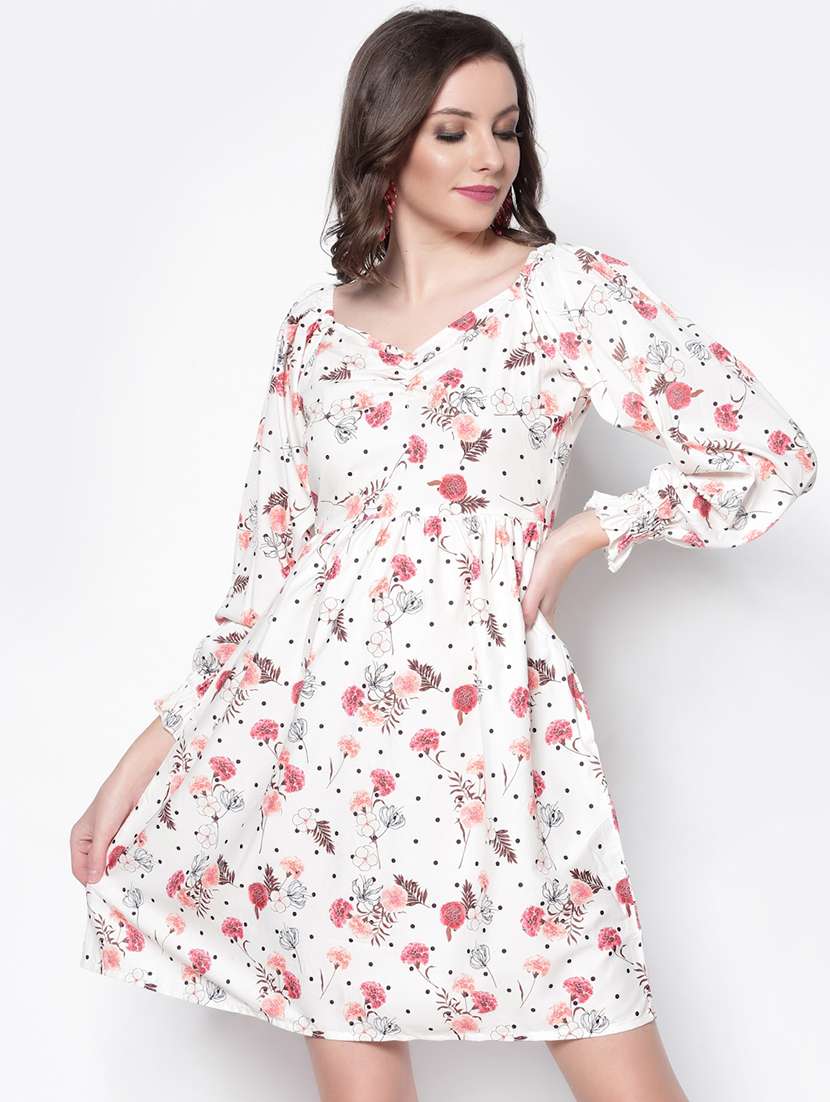 women's  floral dress