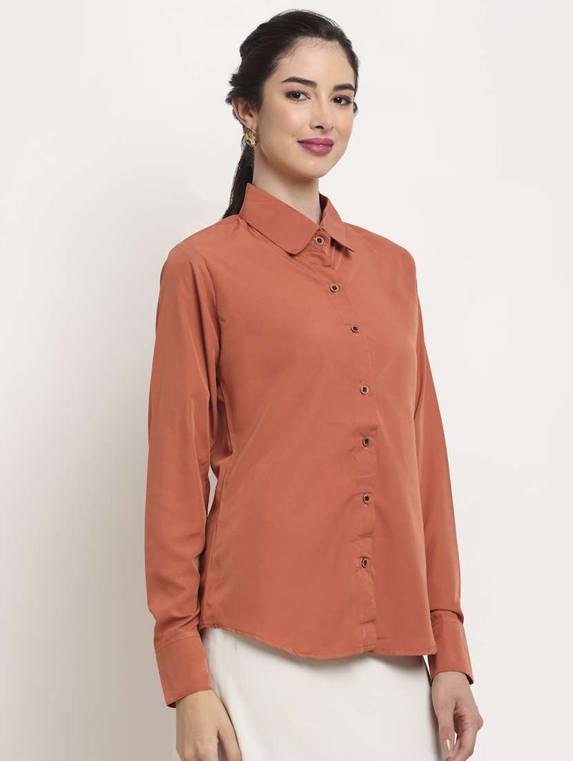 long sleeved solid shirt - 18182228 -  Standard Image - 1