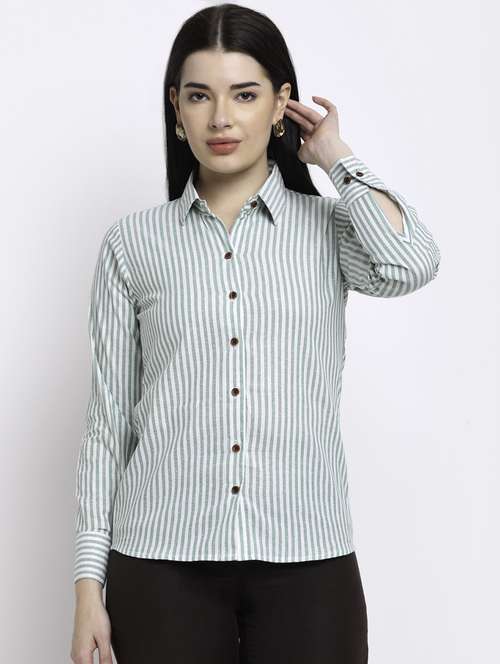 long sleeved striped shirt - 18182238 -  Standard Image - 0