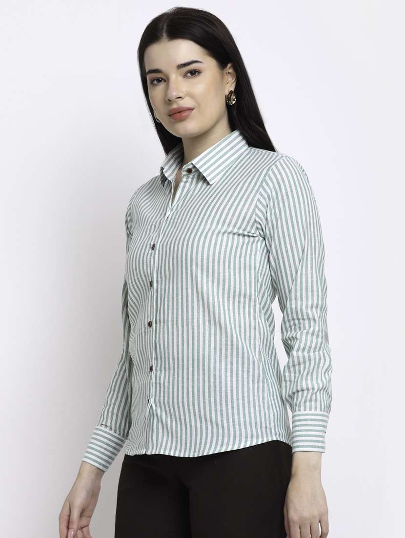 long sleeved striped shirt - 18182238 -  Standard Image - 1