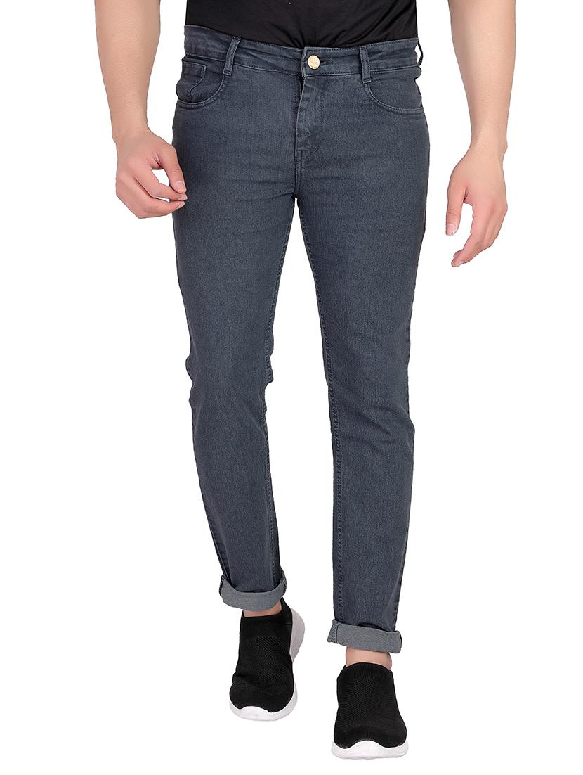mens slim fit plain jeans - 18182300 -  Zoom Image - 0