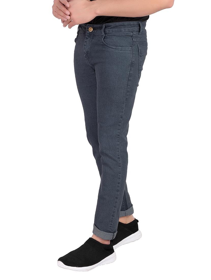 mens slim fit plain jeans - 18182300 - Standard Image - 1