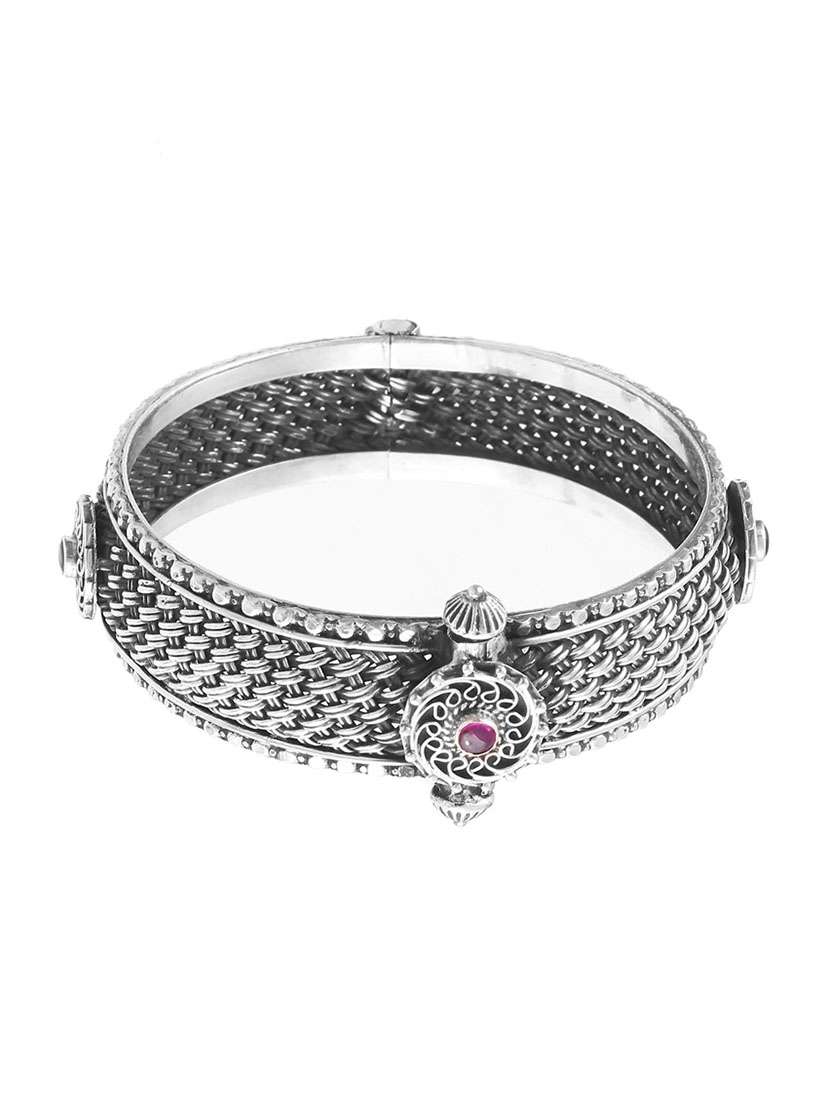 silver, adorable rawa statement bangle