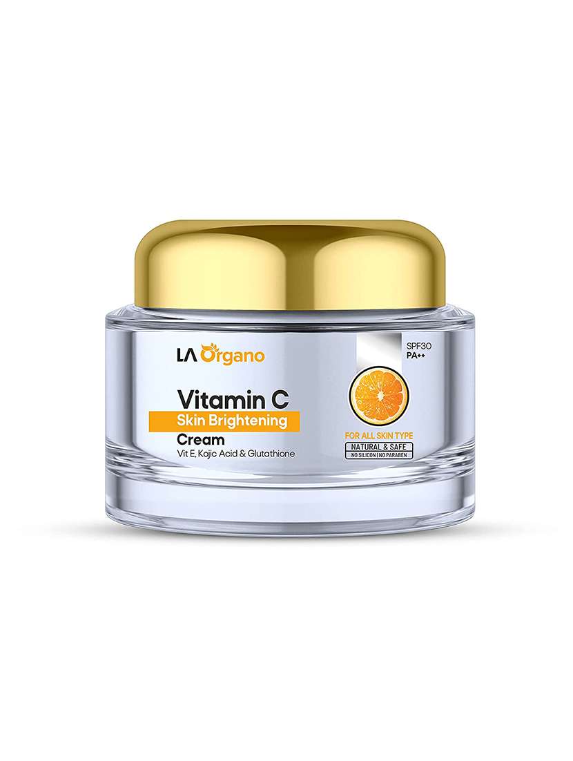 Buy online La Organo Vitamin C Skin Brightening Cream With Spf 30, Enriched  With Kojic Acid, Vit E & Glutathione from skin care for Women by La Organo  for 429 at 34%