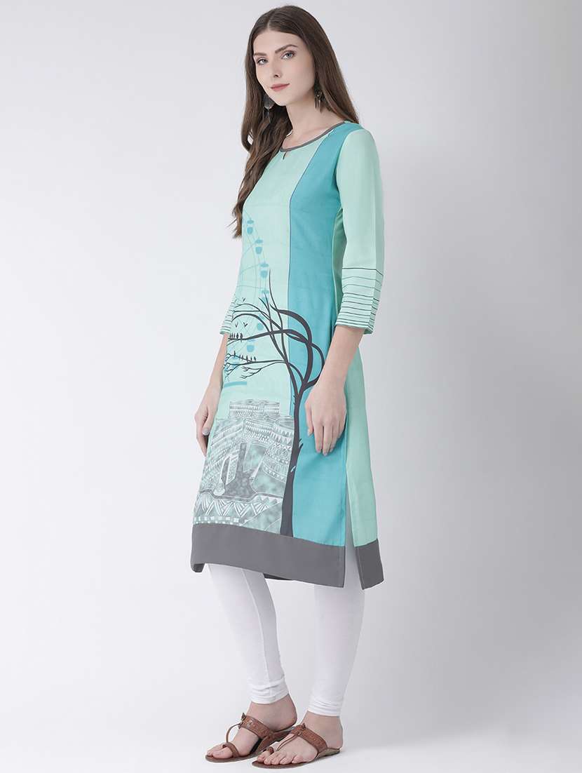 women's straight kurta - 18182815 -  Standard Image - 1
