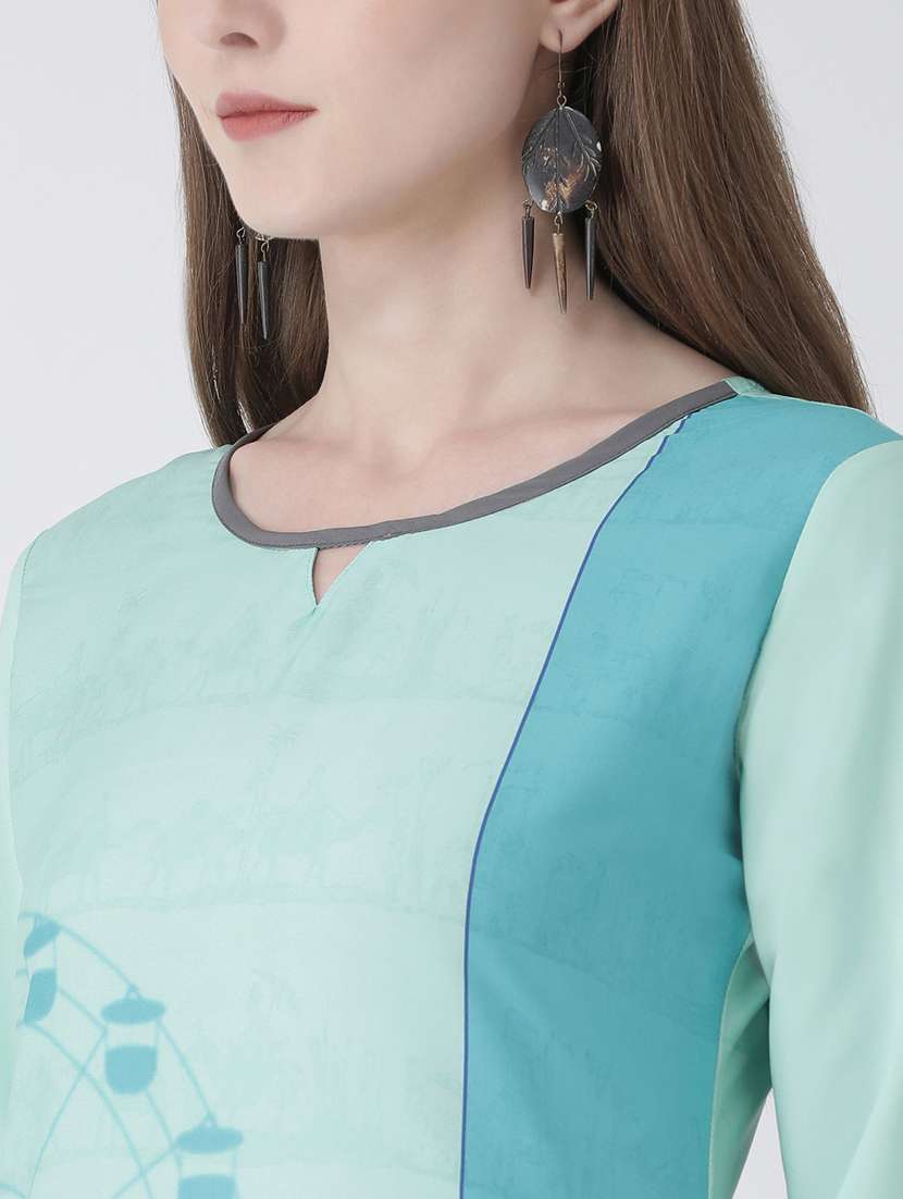 women's straight kurta - 18182815 -  Standard Image - 4