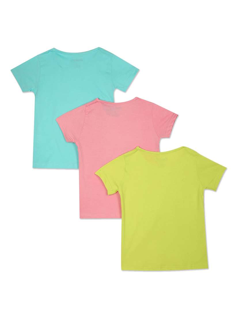 set of 3 pcs printed regular tee - 18183437 -  Standard Image - 1