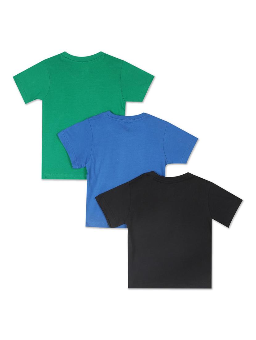 set of 3 pcs printed regular tee - 18183461 - Standard Image - 1