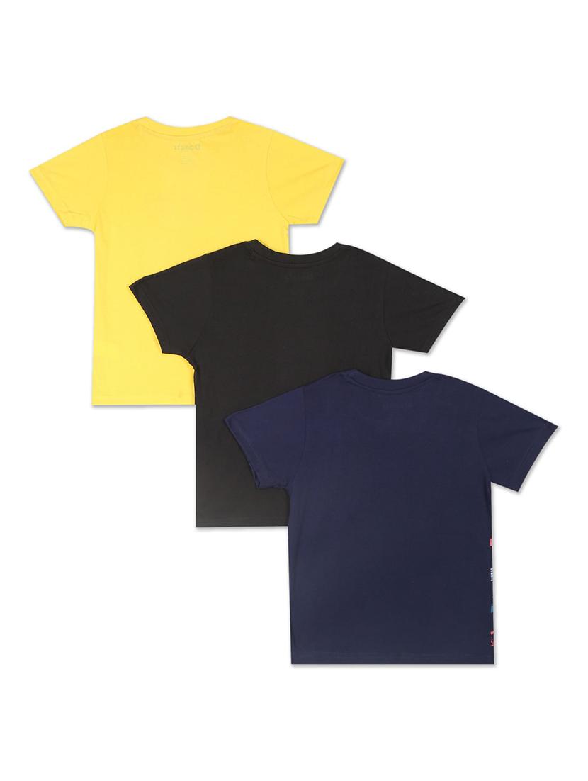 set of 3 pcs printed regular tee - 18183472 - Standard Image - 1