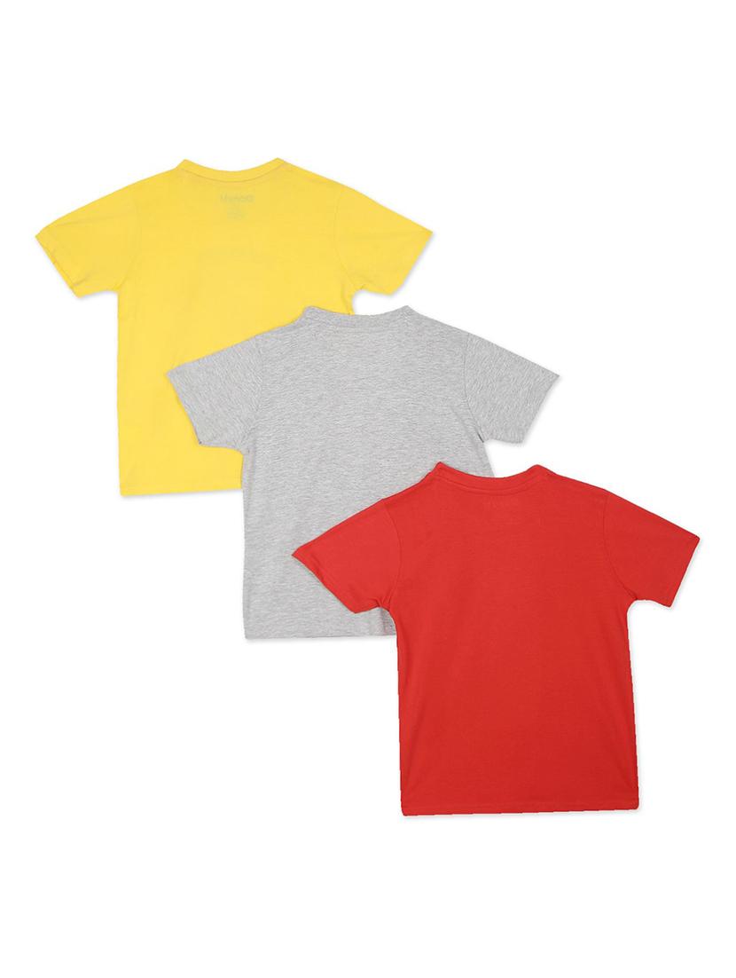 set of 3 pcs printed regular tee - 18183474 - Standard Image - 1