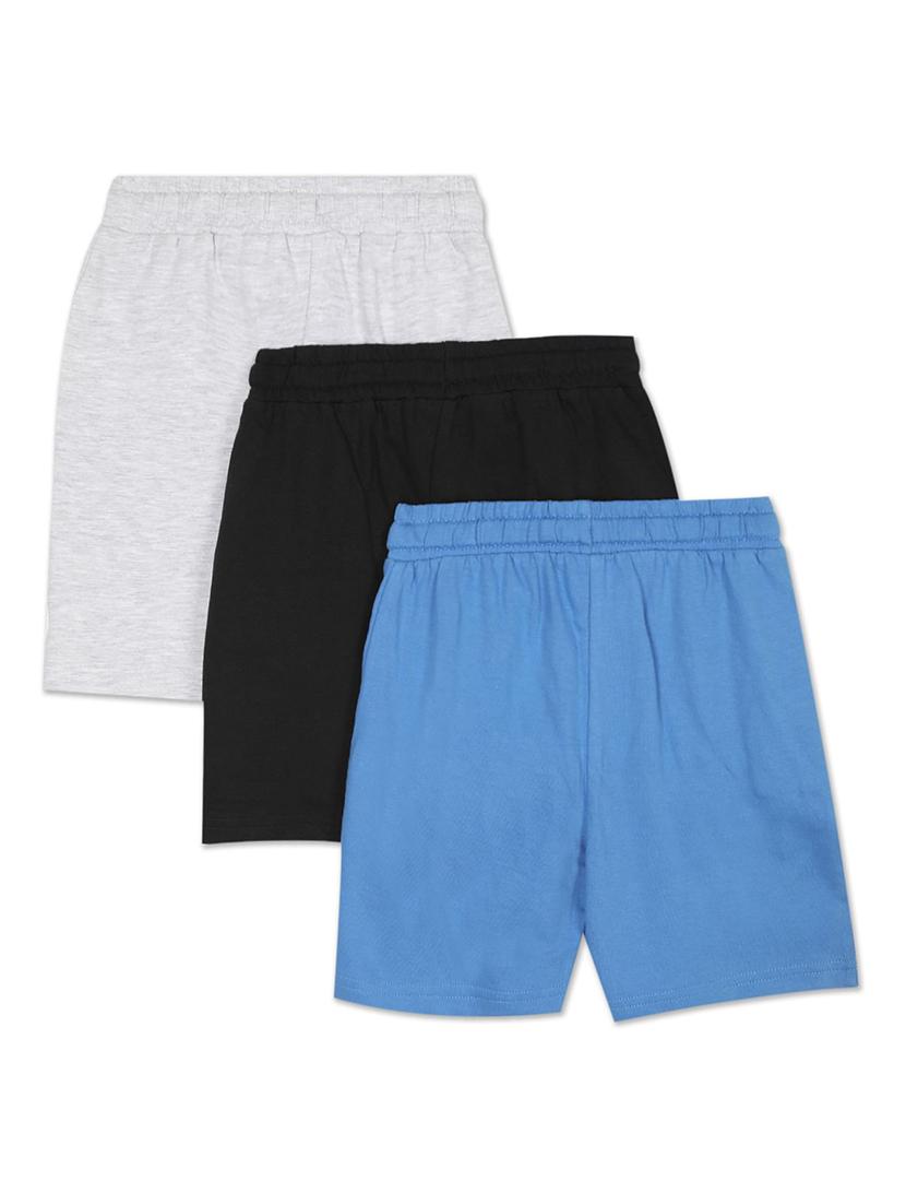set of 3 pcs solid shorts  - 18183689 -  Standard Image - 1