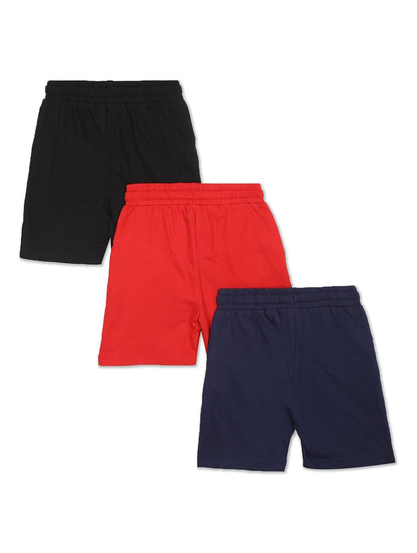 set of 3 pcs solid shorts - 18183692 - Standard Image - 1
