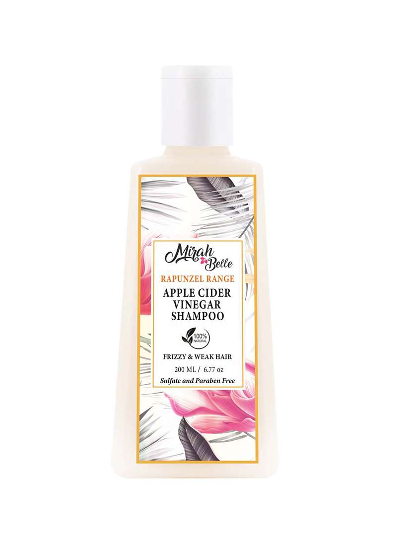 apple cider vinegar softening & repairing shampoo - sulfate & paraben free