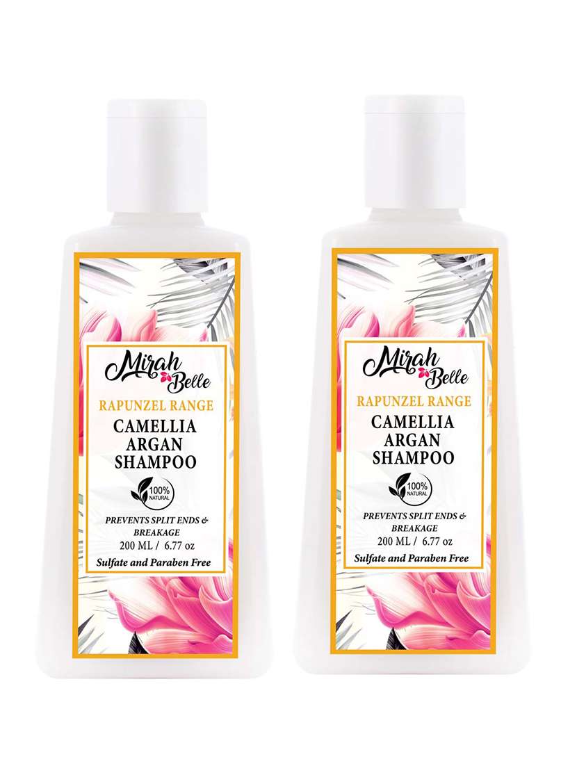 camellia argan shampoo (pack of 2 - 200 ml)  - 400 ml