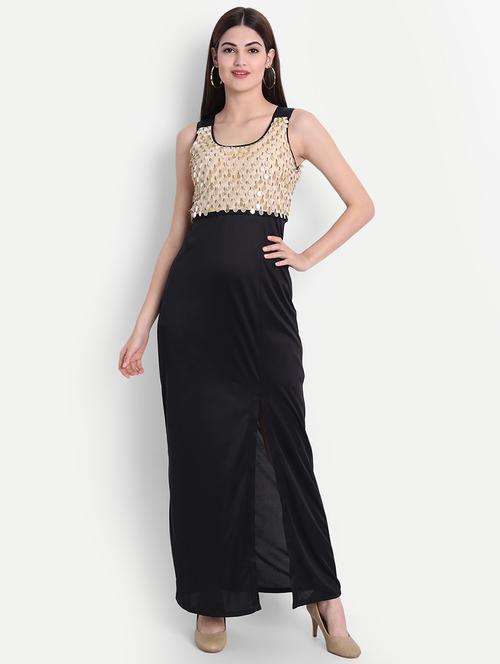 women's layered maxi dress - 18184926 -  Standard Image - 0