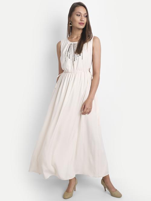women's fit & flare maxi dress - 18184927 - Standard Image - 0