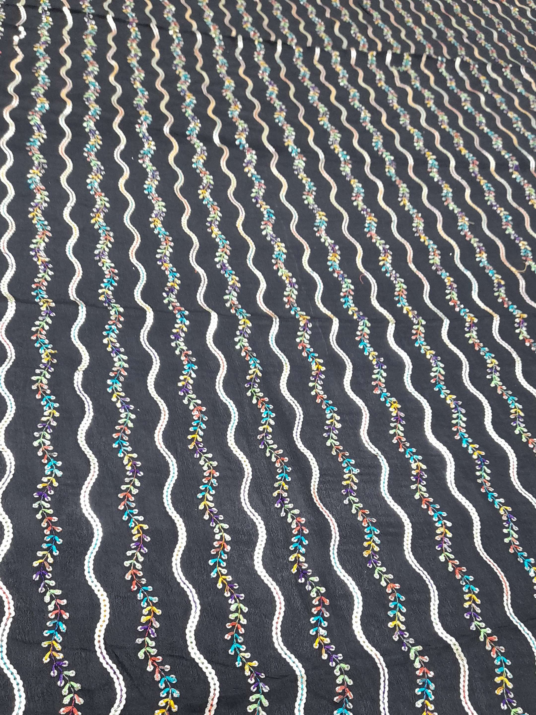 chifoon fabric for ladies suit, saree  - 18185488 -  Standard Image - 1