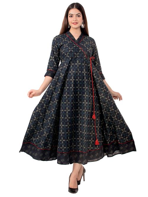 women's angrakha kurta - 18185583 -  Standard Image - 0