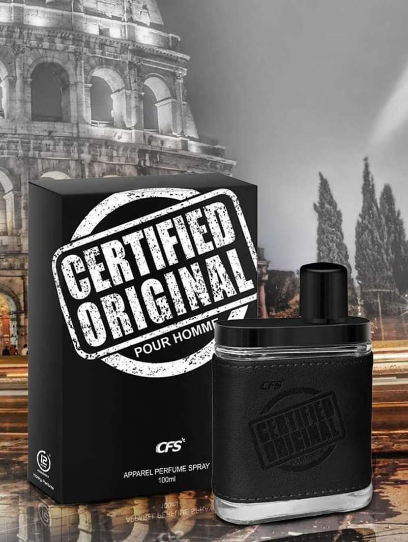 cfs | certified original black | 100ml | long lasting | perfume